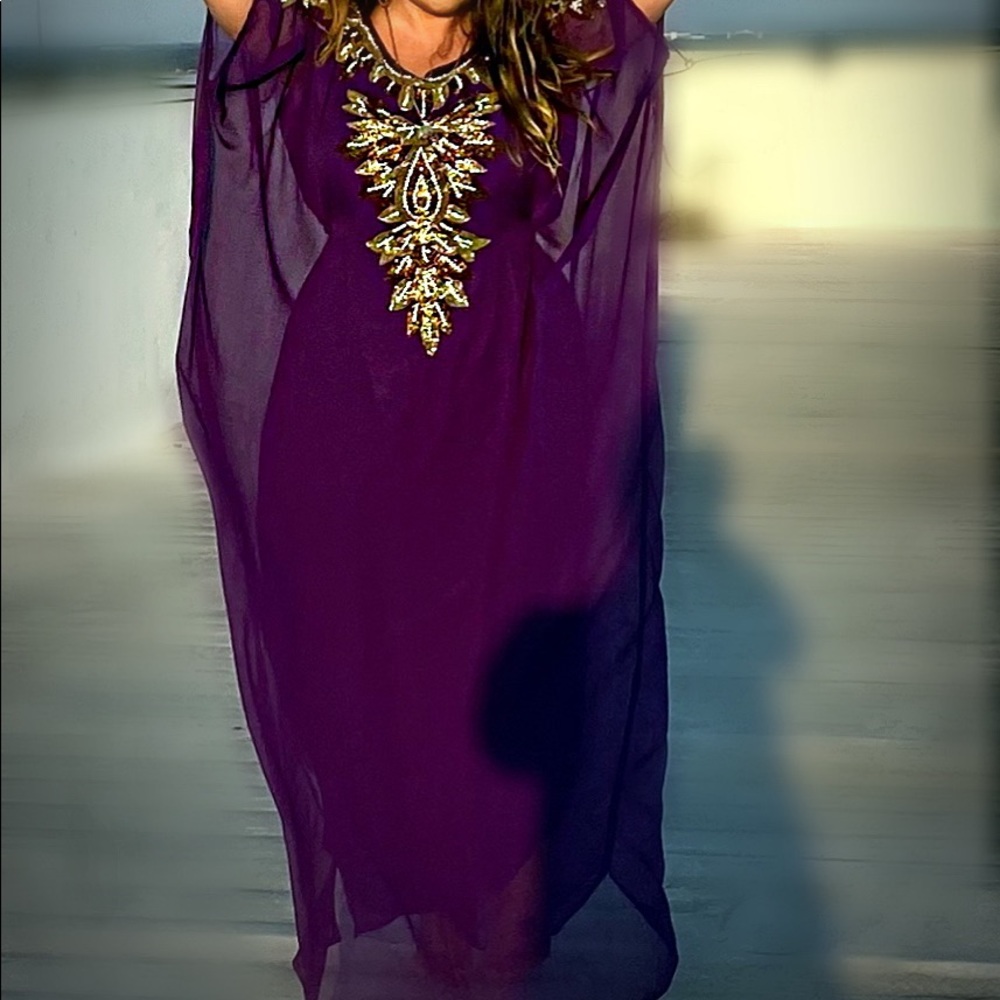 Beautiful embroidered kaftan